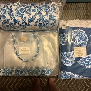 Lilly Pulitzer Tote - Blanket - Pillow